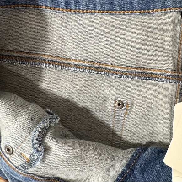 Hue Flannel Lined Denim Leggings NWT Sz 16 - Picture 11 of 16